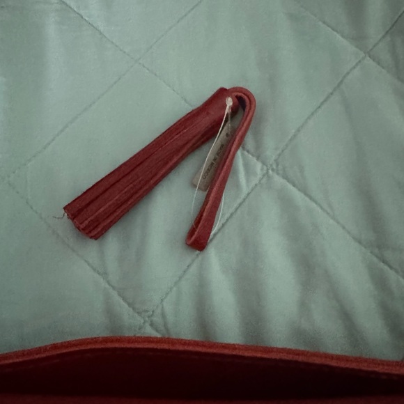 Red Leather Crossbody Bag - Picture 4 of 6